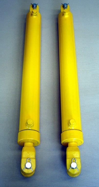HYDRAULIC CYLINDER/RAM - AG STYLE - DOUBLE ACTING - CLEVIS END (2" BORE)